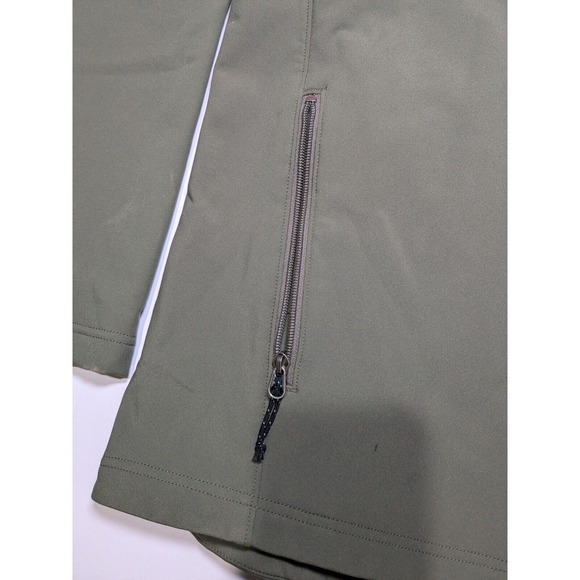 REI Jacket Mens XLarge Green Zip Up Soft Shell‎ Outerwear Outdoor Lined - Picture 3 of 11